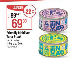 FRIENDLY MALDIVES TUNA STEAK