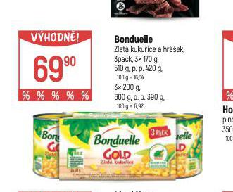 BONDUELLE ZLAT KUKUICE
