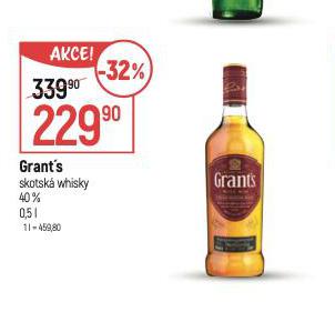 GRANT'S WHISKY