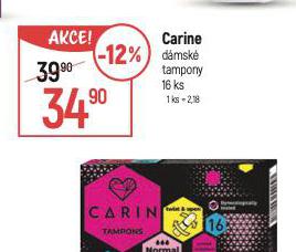 CARINE DMSK TAMPONY