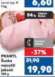 ŠUNKA NEJVYŠŠÍ JAKOSTI