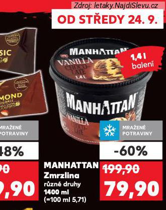 MANHATTAN ZMRZLINA