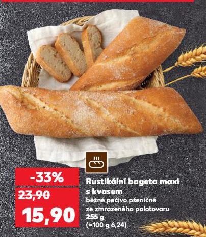 RUSTIKLN BAGETA MAXI S KVASEM