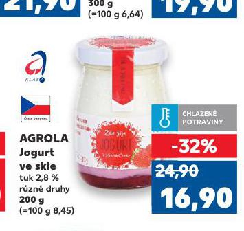 AGROLA JOGURT VE SKLE