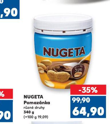 NUGETA POMAZNKA