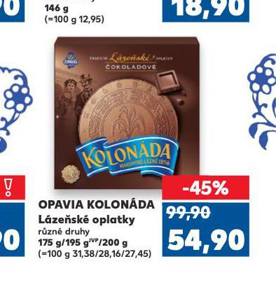 OPAVIA KOLONDA TRADIN OPLATKY