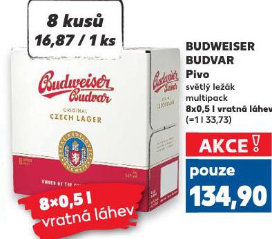 PIVO BUDWEISER BUDVAR