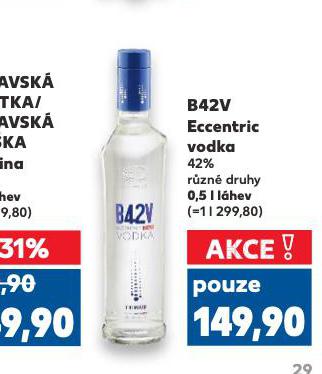 B42V ECCENTRIC VODKA