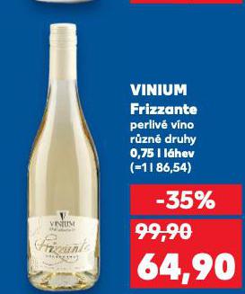 VINIUM FRIZZANTE