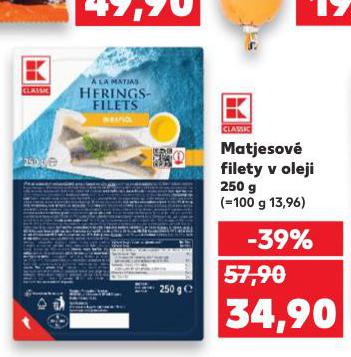MATJESOV FILETY V OLEJI