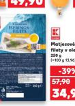 MATJESOVÉ FILETY V OLEJI
