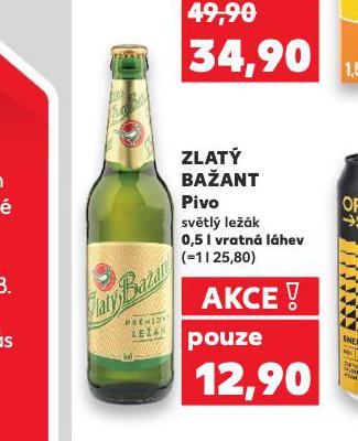 PIVO ZLAT BAANT