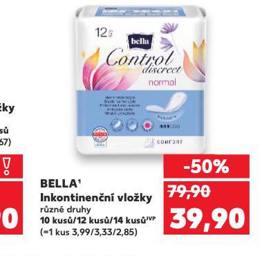 BELLA INKONTINENN VLOKY