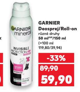 GARNIER ROLL-ON