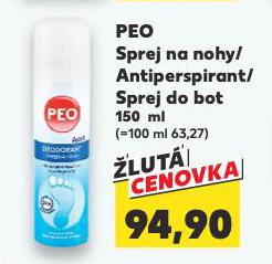 PEO SPREJ NA NOHY