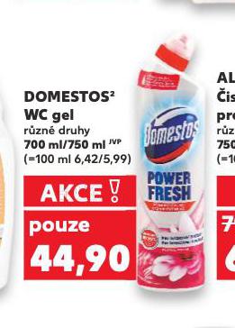 DOMESTOS WC GEL