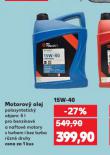 MOTOROVÝ OLEJ 15W-40