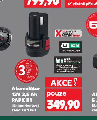 AKUMULTOR 2,5 Ah