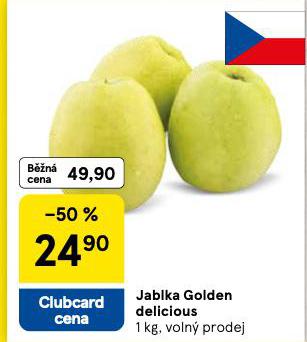 JABLKA GOLDEN DELICIOUS