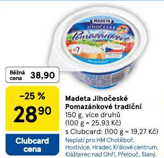 MADETA JIHOESK POMAZNKOV TRADIN