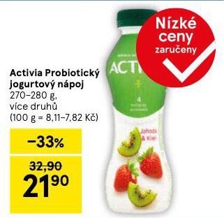 ACTIVIA PROBIOTICK JOGURTOV NPOJ