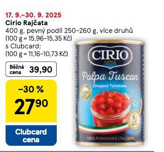CIRIO RAJATA