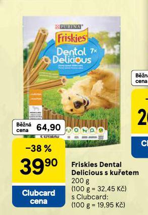 FRISKIES DENTAL DELICIOUS S KUETEM