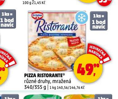 PIZZA RISTORANTE