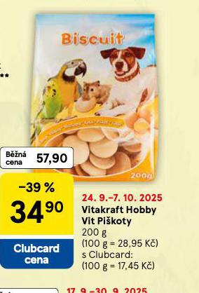 VITAKRAFT HOBBY VIT PIKOTY