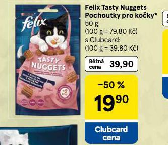 FELIX TASTY NUGGETS POCHOUTKY PRO KOKY