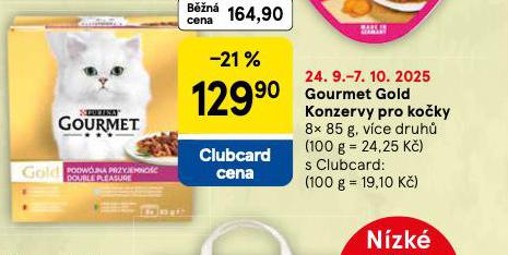 GOURMET GOLD KONZERVA PRO KOKY