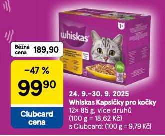 WHISKAS KAPSIKY PRO KOKY