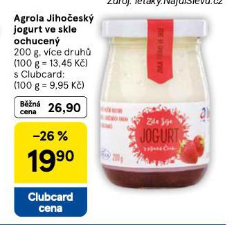 AGROLA JIHOESK JOGURT VE SKLE OCHUCEN