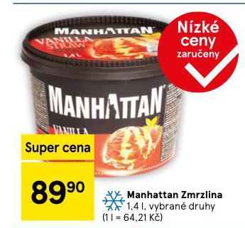 MANHATTAN ZMRZLINA