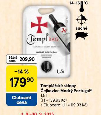 TEMPLSK SKLEPY EJKOVICE MODR PORTUGAL