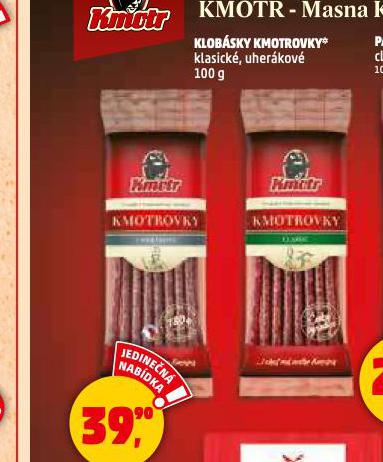 KLOBSKY KMOTROVKY