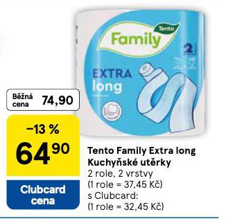 TENTO FAMILY EXTRA LONG KUCHYSK UTRKY