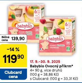 BABYBIO OVOCN PKRM