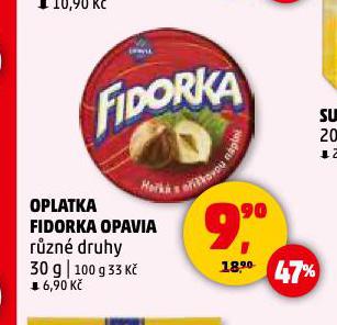 OPLATKA FIDORKA