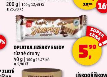 OPLATKA JIZERKY