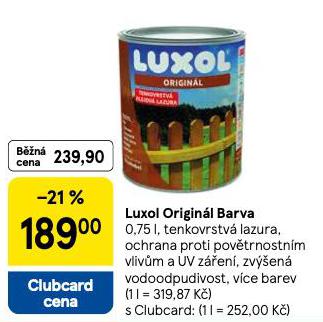 LUXOR ORIGINL BARVA