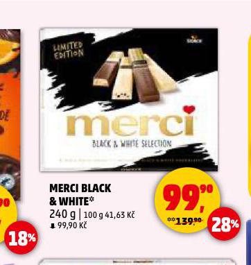MERCI BLACK & WHITE