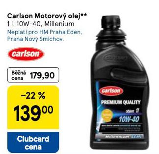 CARLSON MOTOROV OLEJ