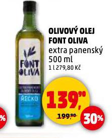 OLIVOV OLEJ FONT OLIVA