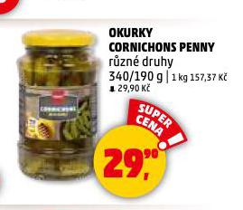 OKURKY CORNICHONS