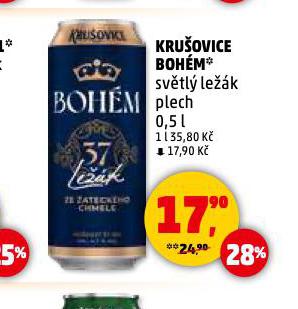 PIVO KRUOVICE BOHM