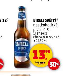 BIRELL NEALKOHOLICK PIVO
