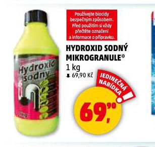 HYDROXID SODN MIKROGRANULE