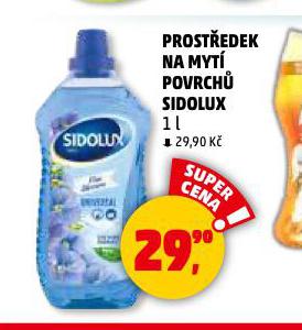 SIDOLUX PROSTEDEK NA MYT POVRCH