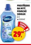 SIDOLUX PROSTEDEK NA MYT POVRCH